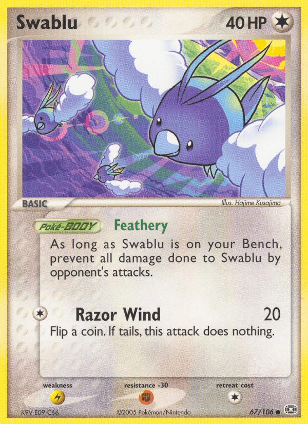 Carta Swablu 67/106 do set Emerald — Pokémon TCG | Bynx