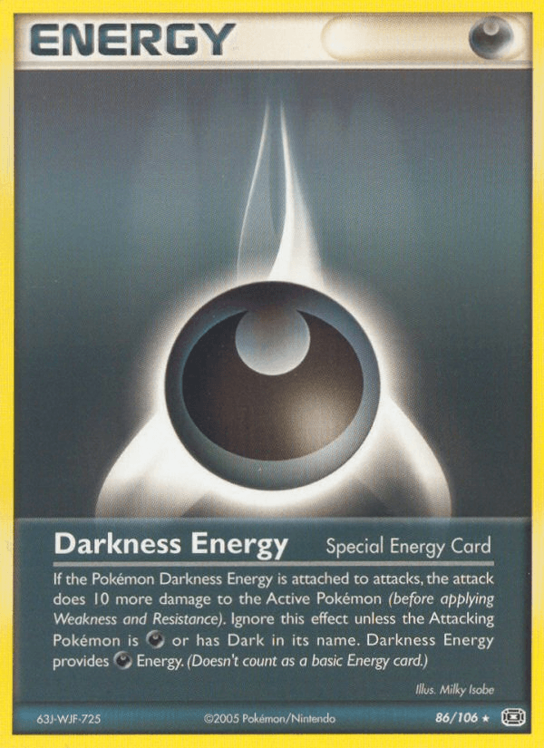 Carta Darkness Energy 86/106 do set Emerald — Pokémon TCG | Bynx