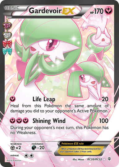 Carta Gardevoir-EX RC30/83 do set Generations — Pokémon TCG | Bynx