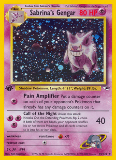 Sabrina's Gengar 14 — Gym Heroes