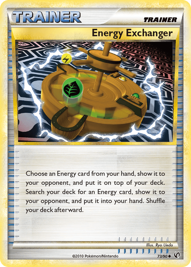 Carta Energy Exchanger 73/90 do set HS—Undaunted — Pokémon TCG | Bynx