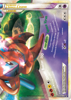 Rayquaza & Deoxys LEGEND 90 — HS—Undaunted