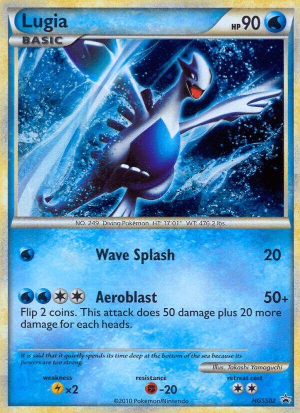 Carta Lugia HGSS02/25 do set HGSS Black Star Promos — Pokémon TCG | Bynx
