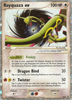 Rayquaza ex 39 — Nintendo Black Star Promos