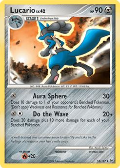 Lucario 53 — Platinum