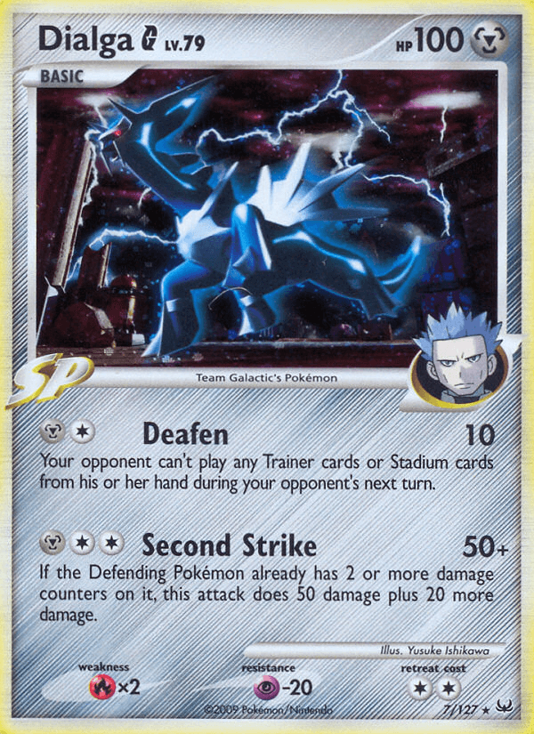 Carta Dialga G 7/127 do set Platinum — Pokémon TCG | Bynx