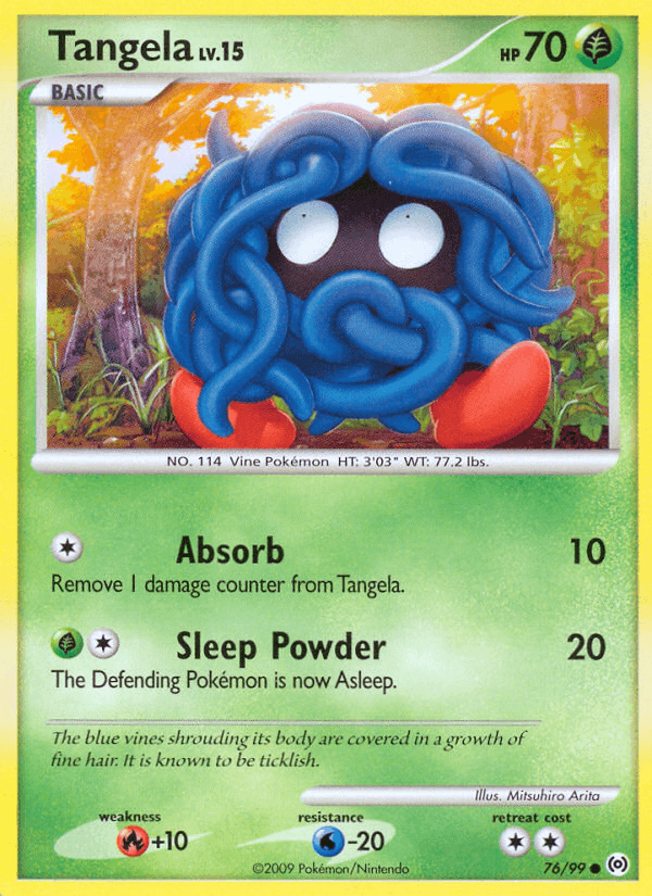 Carta Tangela 76/99 do set Arceus — Pokémon TCG | Bynx