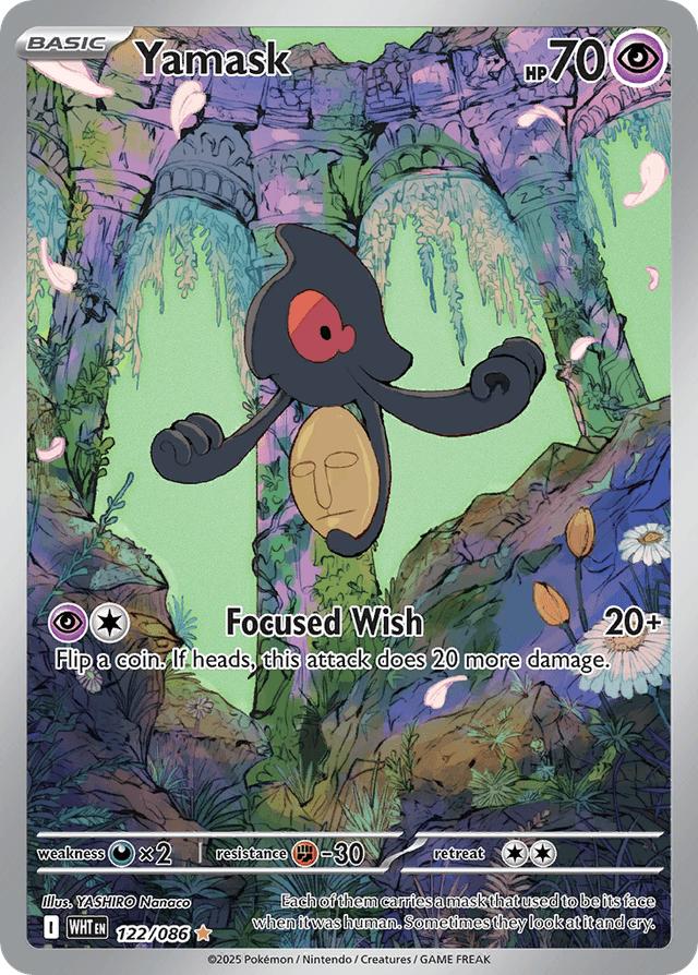 Carta Yamask 122/86 do set White Flare — Pokémon TCG | Bynx
