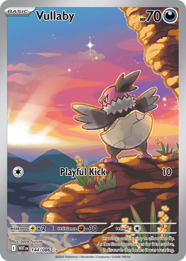 Carta Vullaby 144/86 do set White Flare — Pokémon TCG | Bynx