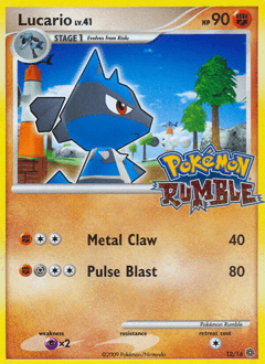 Lucario 12 — Pokémon Rumble