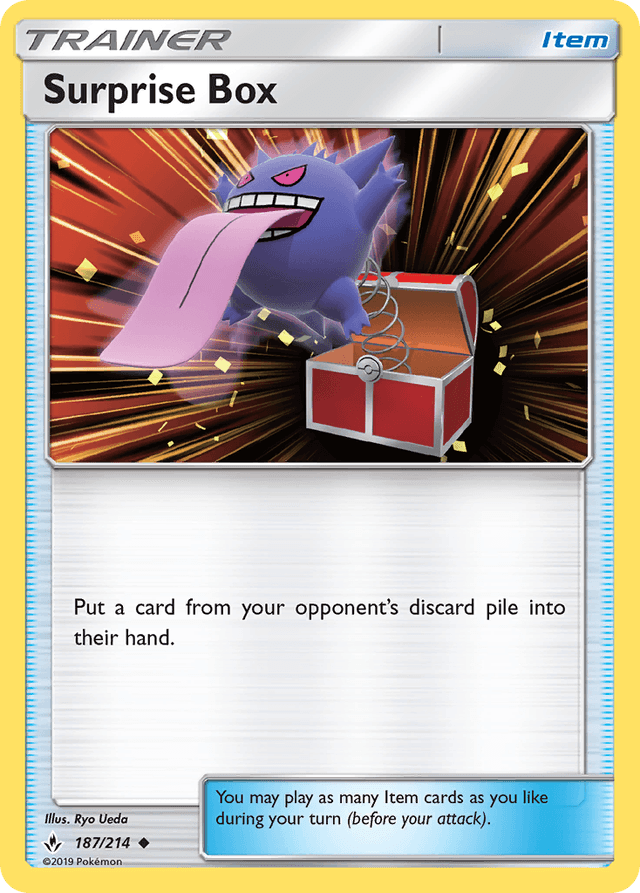 Carta Surprise Box 187/214 do set Unbroken Bonds — Pokémon TCG | Bynx