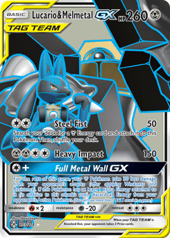 Lucario & Melmetal-GX 203 — Unbroken Bonds