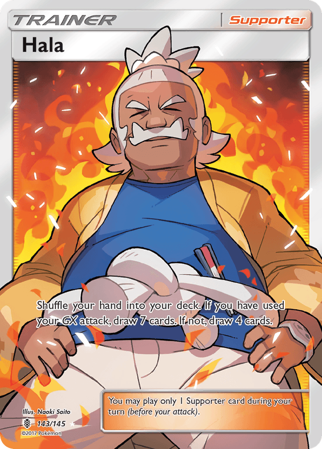 Carta Hala 143/145 do set Guardians Rising — Pokémon TCG | Bynx