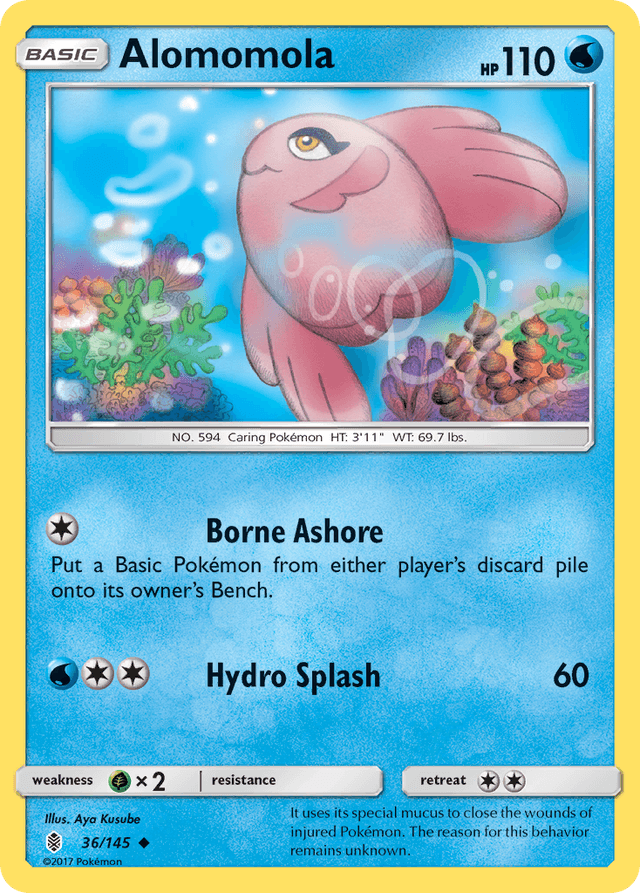 Carta Alomomola 36/145 do set Guardians Rising — Pokémon TCG | Bynx