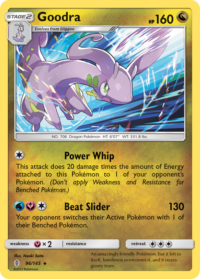 Carta Goodra 96/145 do set Guardians Rising — Pokémon TCG | Bynx