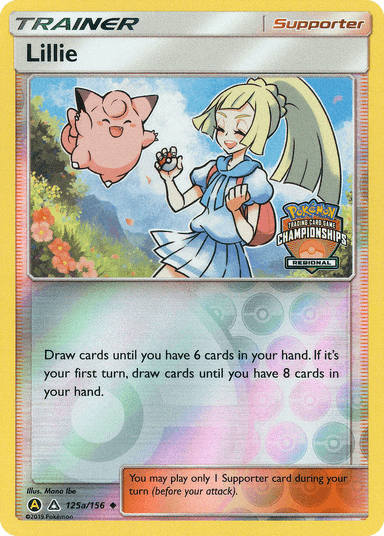 Carta Lillie 125a/156 do set Ultra Prism — Pokémon TCG | Bynx