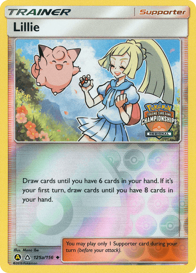 Carta Lillie 125a/156 do set Ultra Prism — Pokémon TCG | Bynx