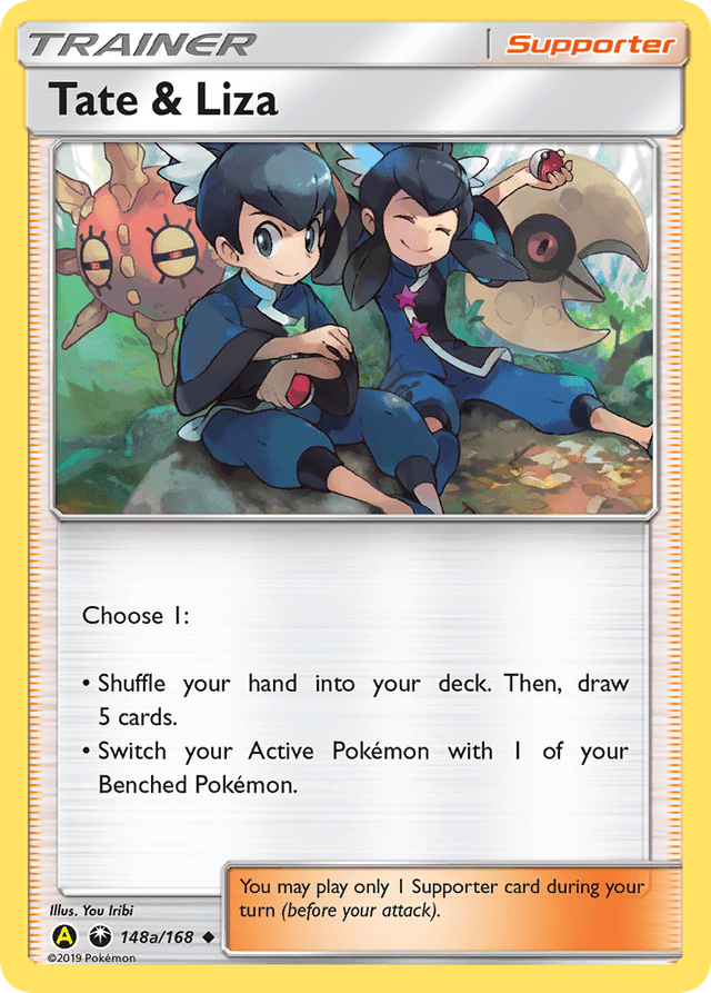Carta Tate & Liza 148a/168 do set Celestial Storm — Pokémon TCG | Bynx
