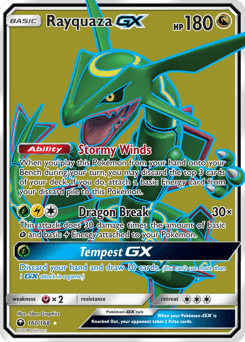 Rayquaza-GX 160 — Celestial Storm