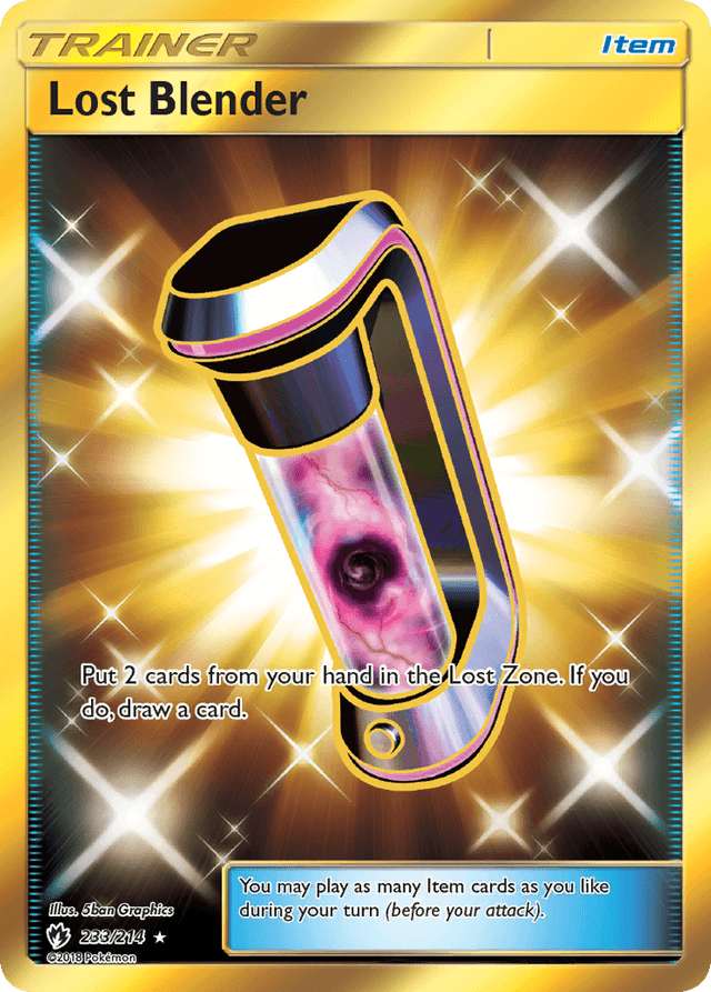 Carta Lost Blender 233/214 do set Lost Thunder — Pokémon TCG | Bynx
