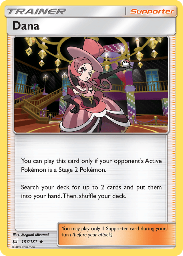 Carta Dana 137/181 do set Team Up — Pokémon TCG | Bynx