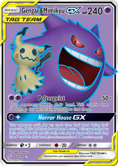 Gengar & Mimikyu-GX 164 — Team Up