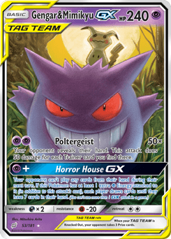 Gengar & Mimikyu-GX 53 — Team Up