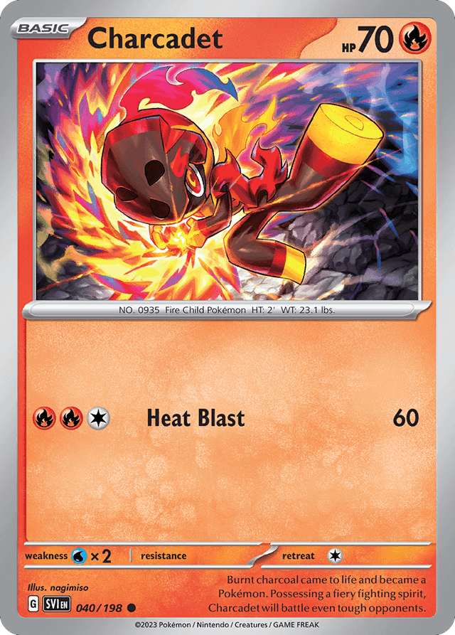 Carta Charcadet 40/198 do set Scarlet & Violet — Pokémon TCG | Bynx