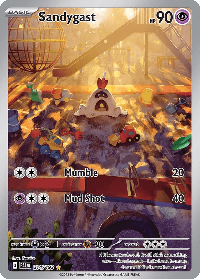Carta Sandygast 214/193 do set Paldea Evolved — Pokémon TCG | Bynx