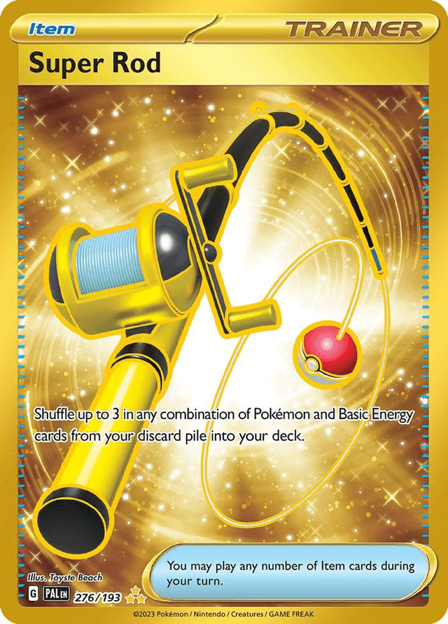 Carta Super Rod 276/193 do set Paldea Evolved — Pokémon TCG | Bynx