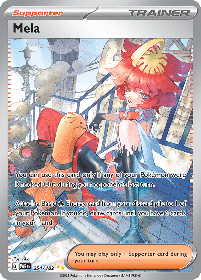 Carta Mela 254/182 do set Paradox Rift — Pokémon TCG | Bynx