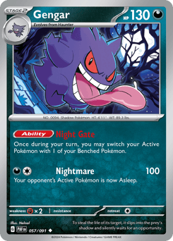 Gengar 57 — Paldean Fates