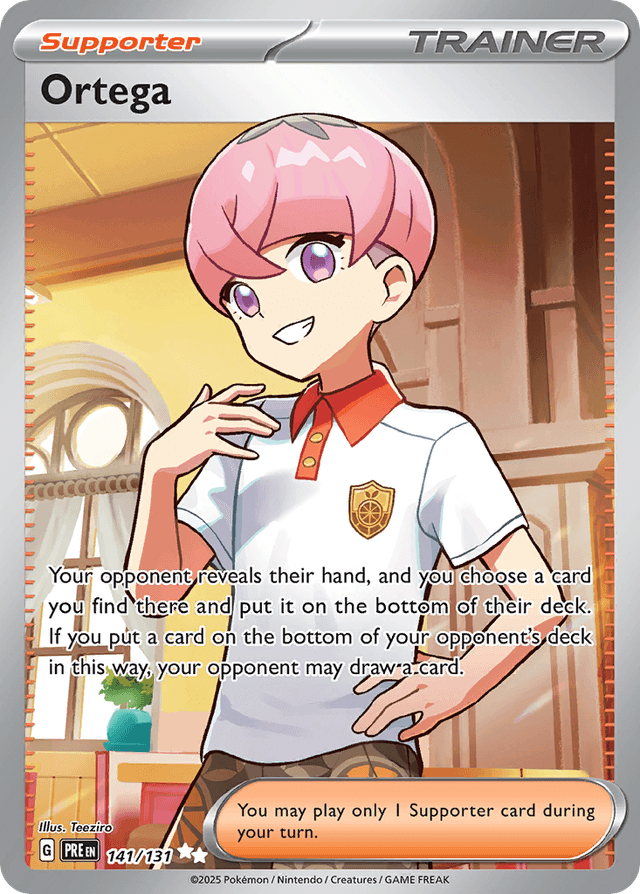 Carta Ortega 141/131 do set Prismatic Evolutions — Pokémon TCG | Bynx