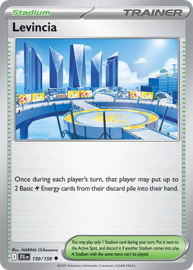 Carta Levincia 150/159 do set Journey Together — Pokémon TCG | Bynx