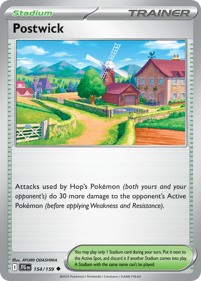 Carta Postwick 154/159 do set Journey Together — Pokémon TCG | Bynx