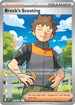 Brock's Scouting 179/159 — Amigos de Jornada