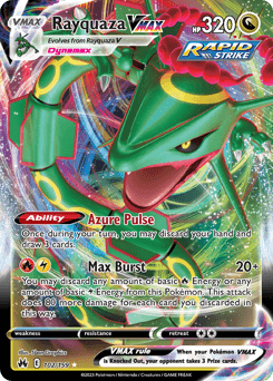 Rayquaza VMAX 102 — Crown Zenith