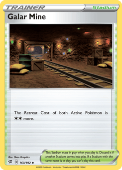 Galar Mine 160/192 — Rixa Rebelde