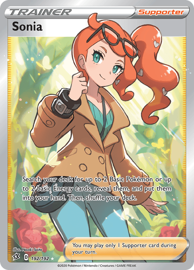Carta Sonia 192/192 do set Rebel Clash — Pokémon TCG | Bynx