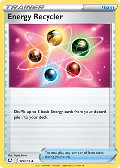 Energy Recycler 124/163 — Estilos de Batalha