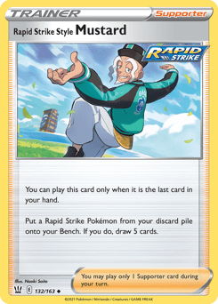 Rapid Strike Style Mustard 132/163 — Estilos de Batalha