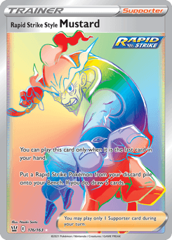 Rapid Strike Style Mustard 176/163 — Estilos de Batalha