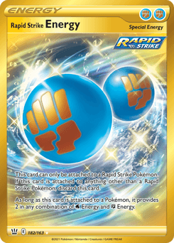 Rapid Strike Energy 182/163 — Estilos de Batalha