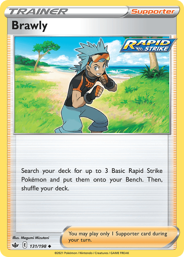 Carta Brawly 131/198 do set Chilling Reign — Pokémon TCG | Bynx
