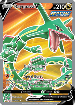 Rayquaza V 193 — Evolving Skies