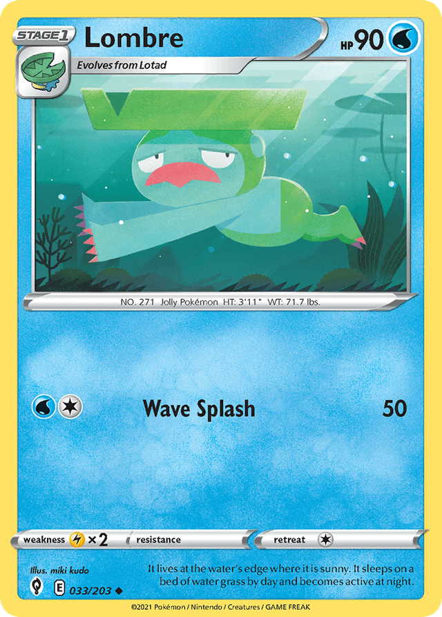 Carta Lombre 33/203 do set Evolving Skies — Pokémon TCG | Bynx