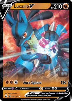 Lucario V 146 — Fusion Strike