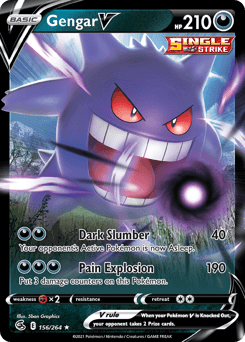 Gengar V 156 — Fusion Strike