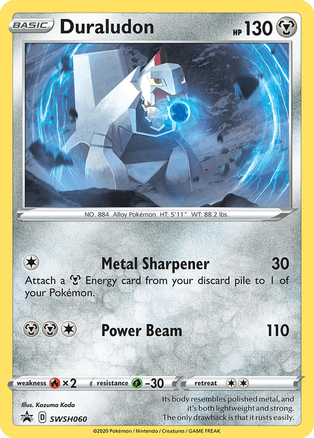 Carta Duraludon SWSH060/307 do set SWSH Black Star Promos — Pokémon TCG | Bynx