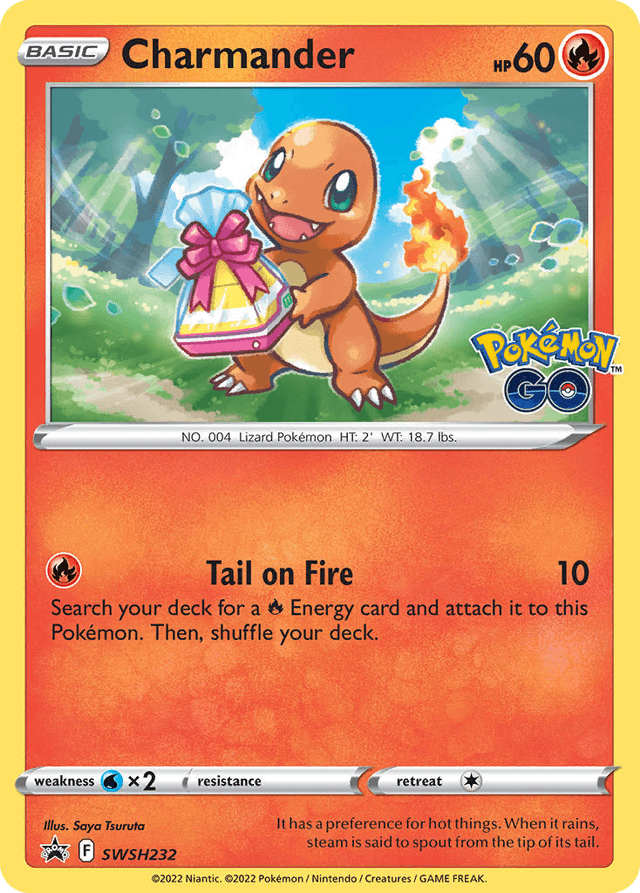 Carta Charmander SWSH232/307 do set SWSH Black Star Promos — Pokémon TCG | Bynx